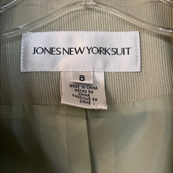 Jones New York Light Green Women's Blazer - Picture 2 of 5